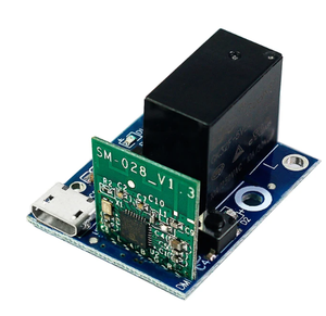 ミニWifiスマートスイッチDC12V 48V 24V 5V 2.4G1チャンネルワイヤレスリレーレシーバーモジュール、LEDライトスイッチ用EWelinkアプリ付き - Product Image 1