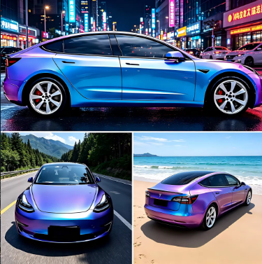 Blue purple