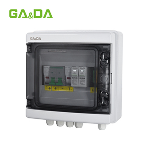 IP65プラスチックPVコンバイナーボックス1In1Out防水500VソーラーDC2ストリング500Vジャンクションボックス4入力1出力 - Product Image 2