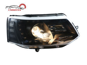 Carvolkswagen sıcak satış far takımı LED DRL dönüş sinyali başkanı işık Volkswagen VW T5 2010 2015 için- - Product Image 3