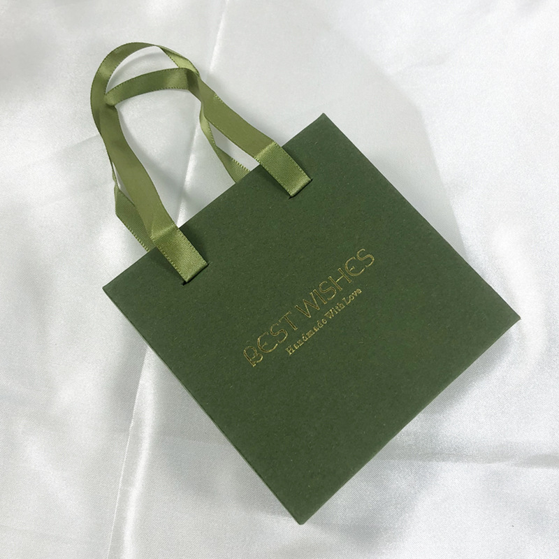 Couleur avocat (avec étiquette) ; Boîte en papier à tiroir 10*10*3.5cm