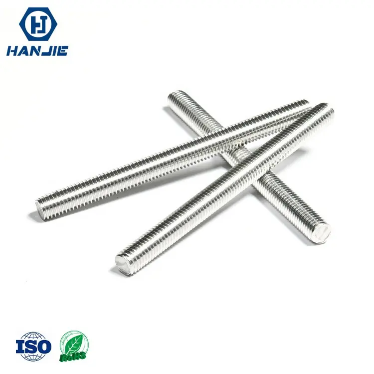 Metric M8 M10 M12 stainless steel Double End Full Thread Stud rod Bolts