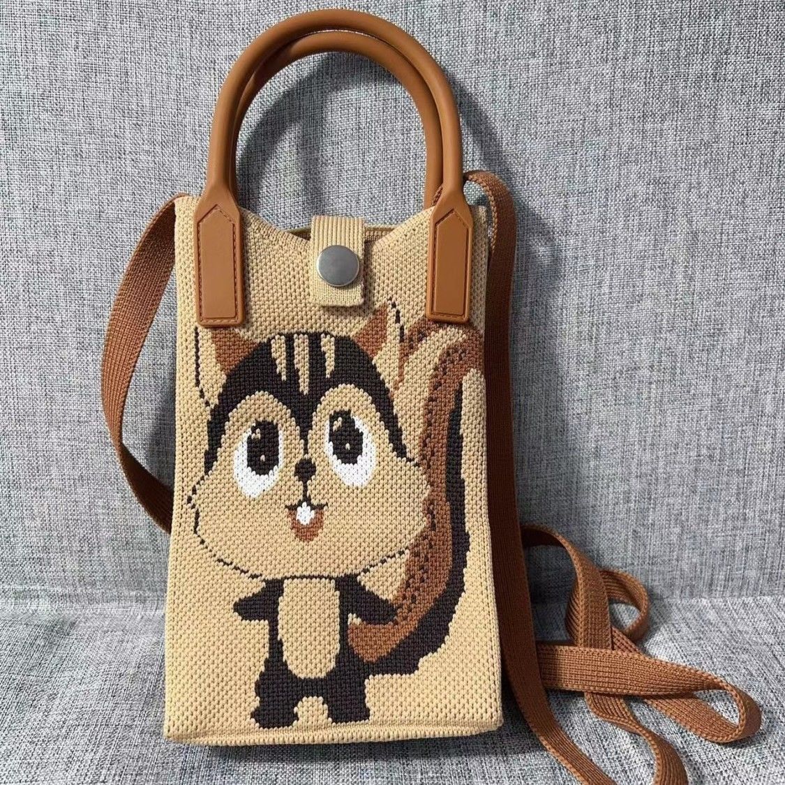 Coffee colored squirrel