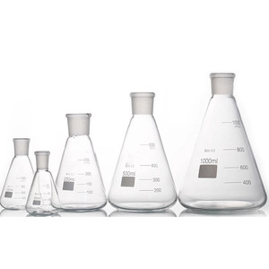 2024 New KRC Borosilicate <strong>Glass</strong> <strong>3.3</strong> Erlenmeyer Flask Ground <strong>Glass</strong> Conical Flask Narrow Neck Chemistry Labware 5-1000ml - Product Image 2