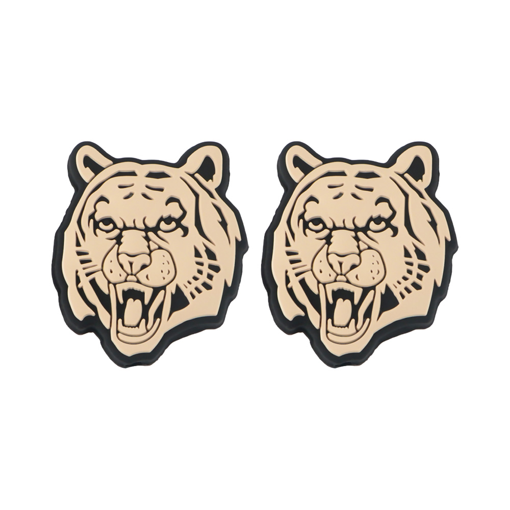 Tiger Focal bead Navajo White SA116