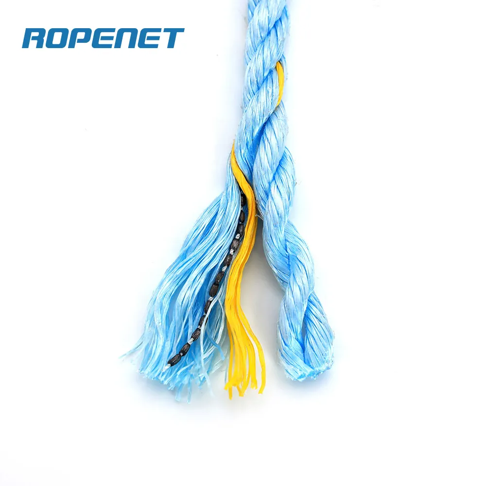 ROPENET-Cuerda de polipropileno con núcleo de línea de plomo, trampa para cangrejo, langosta, gambas, cuerda para yates de agua salada