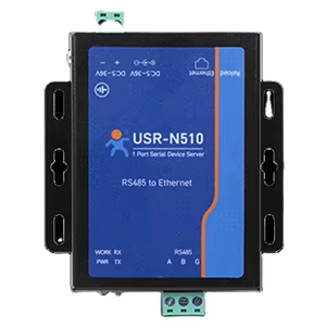 工业串行端口RS485到以太网TCP/IP转换器服务器设备USR-N510支持Modbus RTU到Modbus TCP MQTT - Product Image 2
