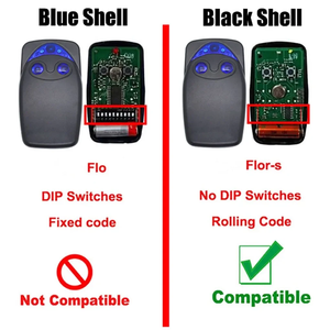 Per belle flore codice rotolamento porta Garage telecomando 433.92MHz FLO2RS FLO4RS FLO4RE ERA ONE INTI O4 ON2 ON2E ON4E - Product Image 5