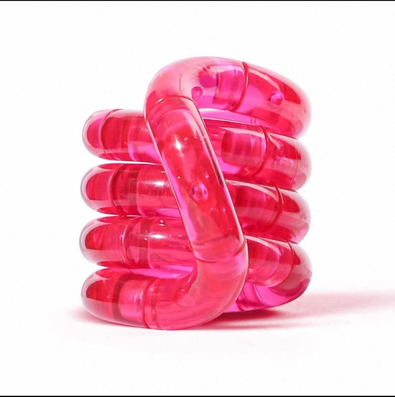 Sac en cristal rubis