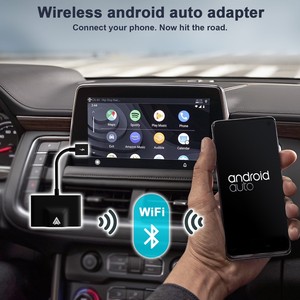 适用于安卓的usb carplay稳定快速连接，低延迟灰色无线CarPlay适配器 - Product Image 4