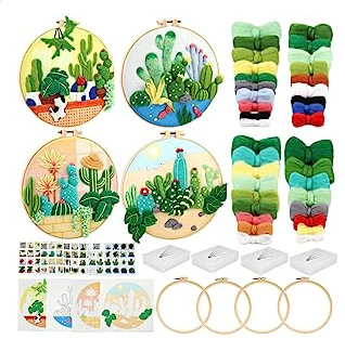Kit da cucito in feltro 4 pz per set