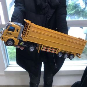 RC mühendislik araba RC araba traktör elektrikli ağır taşıma kamyon DAMPERLİ KAMYON uzaktan kumanda trafik araba modeli oyuncak - Product Image 2