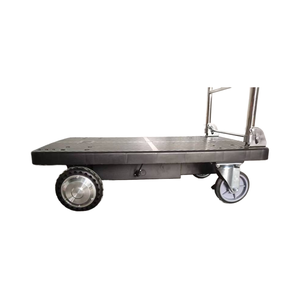 Умная 4-колесная электрическая сельскохозяйственная тачка со съемной платформой и стальной сеткой - Product Image 4