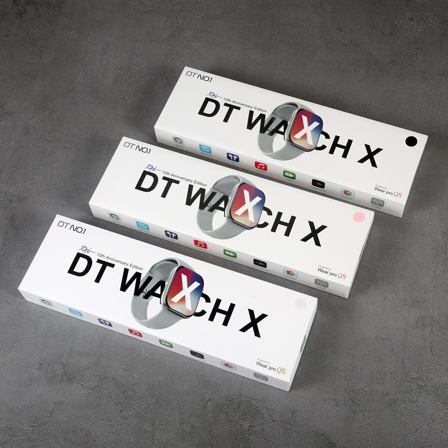 DT WatchX (pantalla cuadrada)---Rosa mate