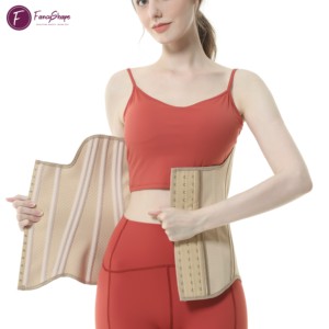 19 thép xương Latex đồng hồ cát eo huấn luyện viên cong Shaper công ty nén Push-Up Bust Cincher Corset Shapewear thoáng khí - Product Image 5