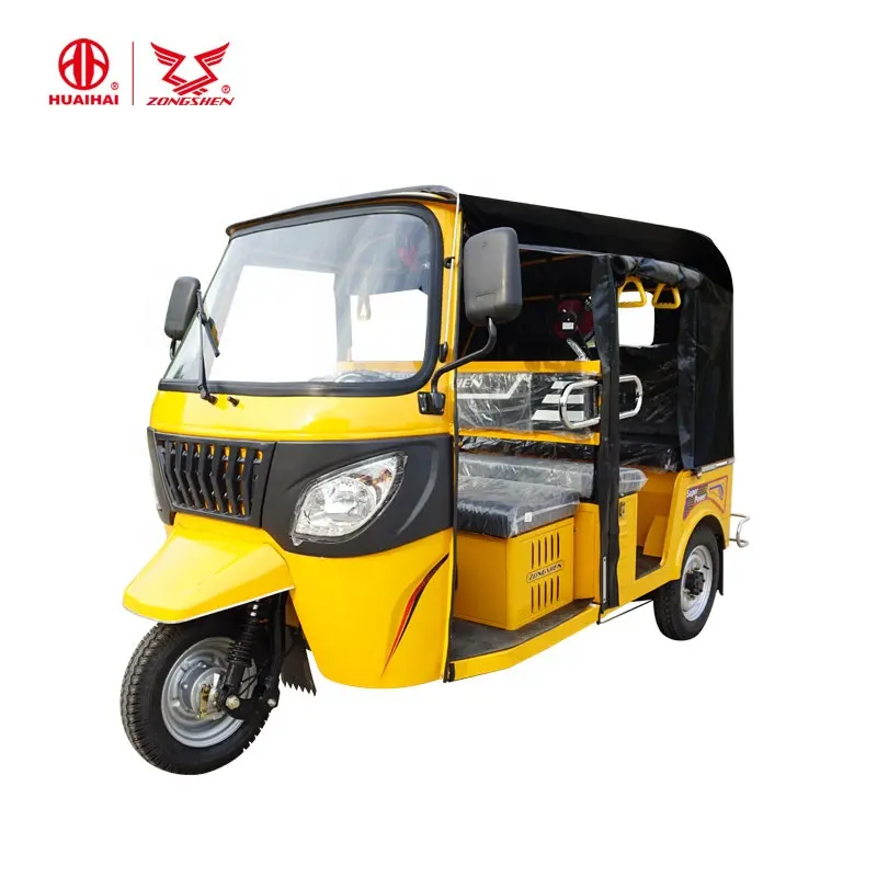 200cc china preço de fábrica motorizado bajaj tuk gasolina barato auto rickshaw para venda