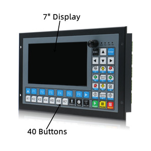 Controller Plc CNC DDCS-Expert Controller di movimento Offline a 4 assi sistema di incisione e fresatura di codici G 1Mhz + tastiera estesa Atc - Product Image 5