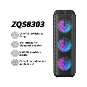 USB personalizable de 40W para altavoz Bluetooth con alta calidad de sonido e iluminación LED RGB multifunción conveniente para uso en computadora