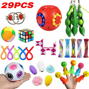 50pcs Diy Customize Fidget Toys Set Including Stretchy <strong>String</strong> Fidget Pads Marbles and Sensory Rings Fidget Toys Kit <strong>Custom</strong> - Product Image 4