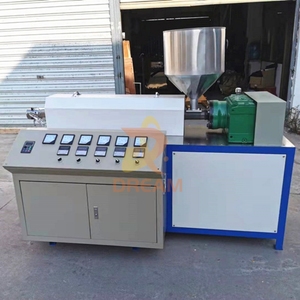 Otomatik plastik saman Pvc boru yapma makinesi plastik Filament ekstrüzyon makine ürün hattı geri dönüşüm için
