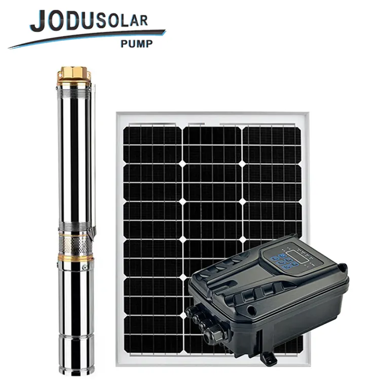 Complete Kit Solar Power Submersible Pump Solar Water Pump For Agriculture Irrigation