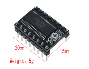 新型LV8729步进电机驱动器4层基板超静音驱动器支持6V-36V全微步驱动器控制