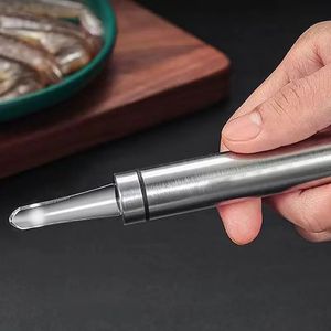 Ergonomic xử lý thép không gỉ tôm deveiner công cụ thiết kế sáng tạo tiện ích nhà bếp loại bỏ thịt hải sản Peeler và dĩa - Product Image 3