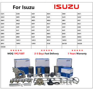 รถตักล้อยางสำหรับ Isuzu รถตัก6BB1เครื่องยนต์ดีเซล6BD1 6BF1 6BG1 6HE1 6HH1 6HK1 6RB1 6UZ1 6WA1 6WF1ชุดซ่อม6WG1 - Product Image 4