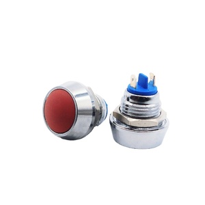 12mm lehim Pin başlat düğmesi yuvarlak anahtarı mühürlü su geçirmez mikro anlık Push Button anahtarları - Product Image 2