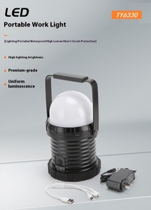 Ty6330 xách tay từ tính dẫn ánh sáng làm việc RGBW có thể tháo rời treo đèn cho cắm trại ngoài trời vận chuyển hàng hóa thiết bị đầu cuối đường sắt kho - Product Image 2