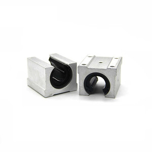 Impresora 3D Cnc Sbr Unidades de rodamiento deslizante de bolas de movimiento lineal SBR 10 UU SBR10 Rodamiento de bolas deslizante de bloque abierto SBR10UU - Product Image 2
