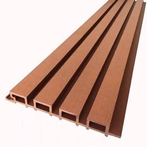 WPC-Wand latten platte 3D-Dielen der wpc-geriffelten Außenwand Außen dekorative Außenwand paneele WPC-Fassaden verkleidung