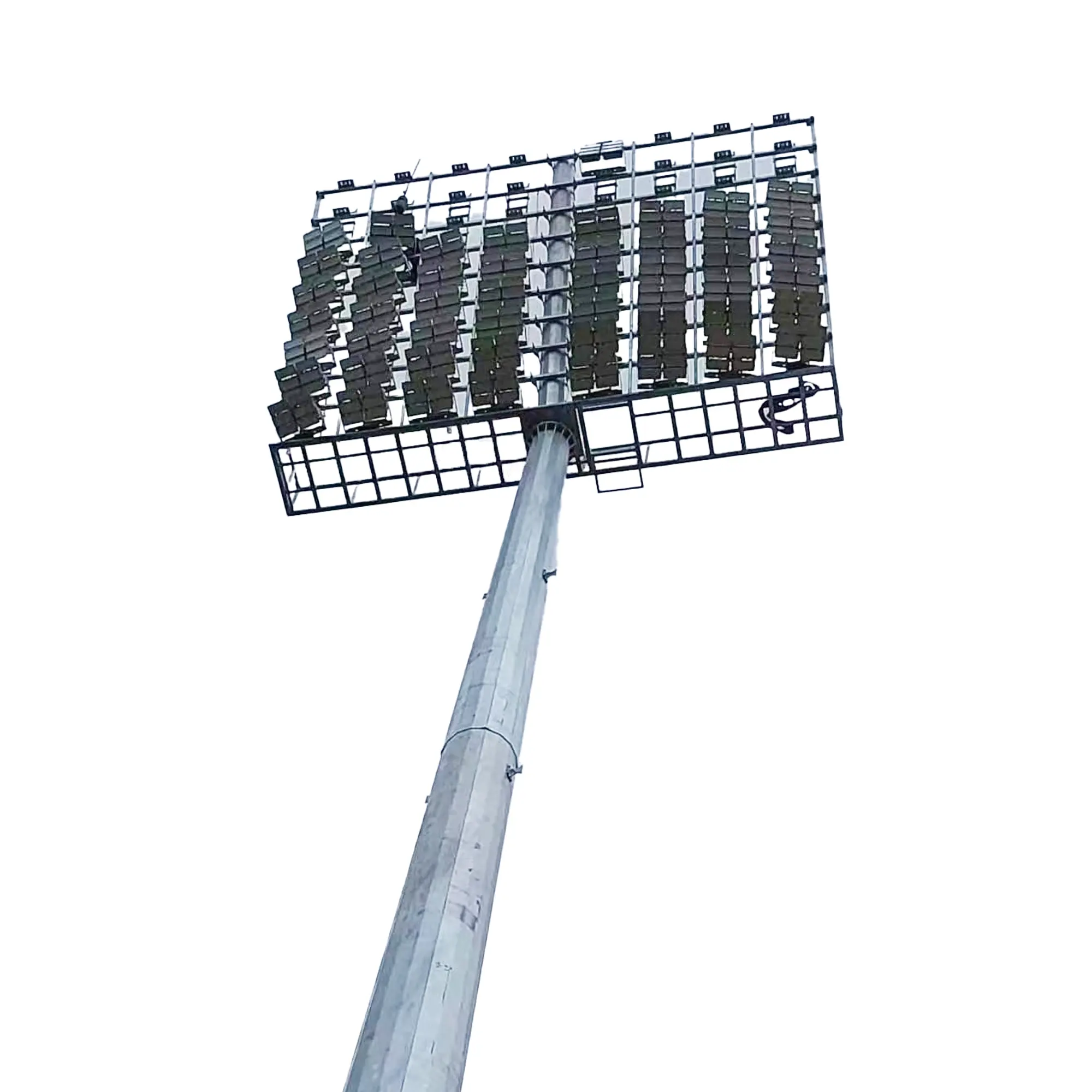 Açık IP66 su geçirmez tenis kortları aydınlatma alüminyum stadyum ışıkları 200-1500W Led yüksek direk projektör