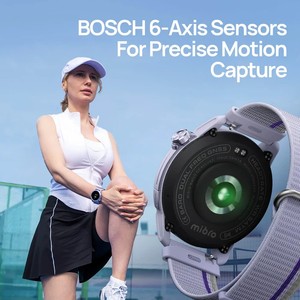 Đồng hồ thông minh Mibro GS Active2 Đồng hồ thông minh Android AMOLED Đồng hồ thông minh theo dõi giấc ngủ theo dõi giấc ngủ la bàn trả lời cuộc gọi Nhiệt kế - Product Image 6