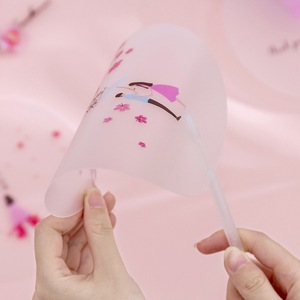 花式图像变化定制超级IDO 3d透镜状手动塑料风扇 - Product Image 5