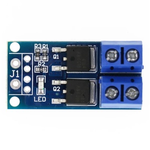 DC 5V-36V 15A Max 30A 400W Dual-Hochleistungs-MOSFET-Auslöse schalter Antrieb PWM-Regler Einstellung Motor drehzahl steuer platinen modul