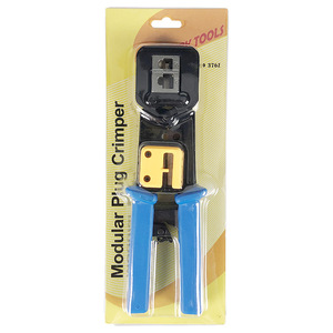 RJ45 RJ11 RJ12 CAT7 EZ Crimper เครื่องมือผ่านเครื่องมือจีบ EZ Cat7 Cat6 Cat5e สายเคเบิลเครือข่าย rj45 เครื่องมือจีบ - Product Image 5