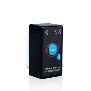互換性のあるBTOBDII ELM327 V1.5 ELM327 EOBD OBD2車の診断ツールスキャナー、Android IOSAndroid用スイッチコードリーダー付き - Product Image 1