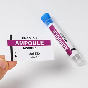 मुद्रण चिकित्सा रक्त संग्रह टेस्ट ट्यूब लेबल स्टीकर अनुकूलित डिजाइन अस्पतालों के लिए लेबल - Product Image 2