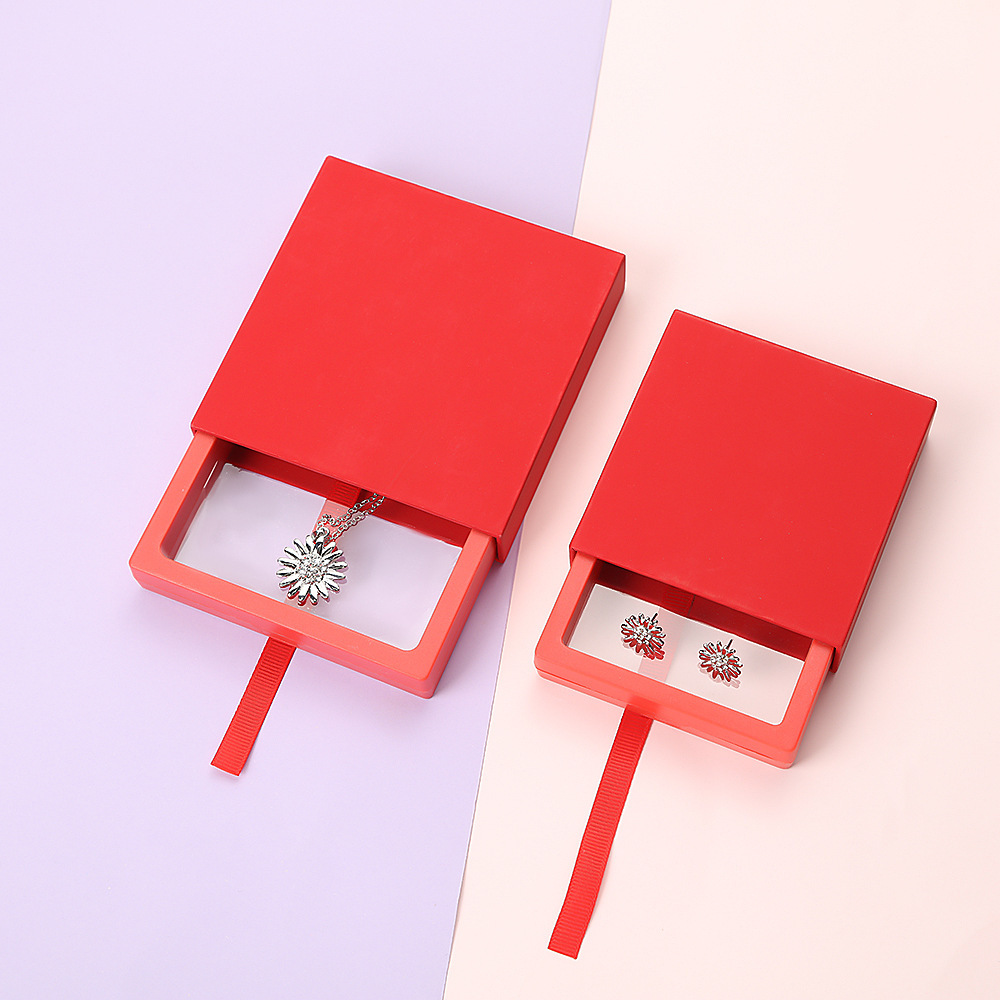 Ensemble tactile rouge