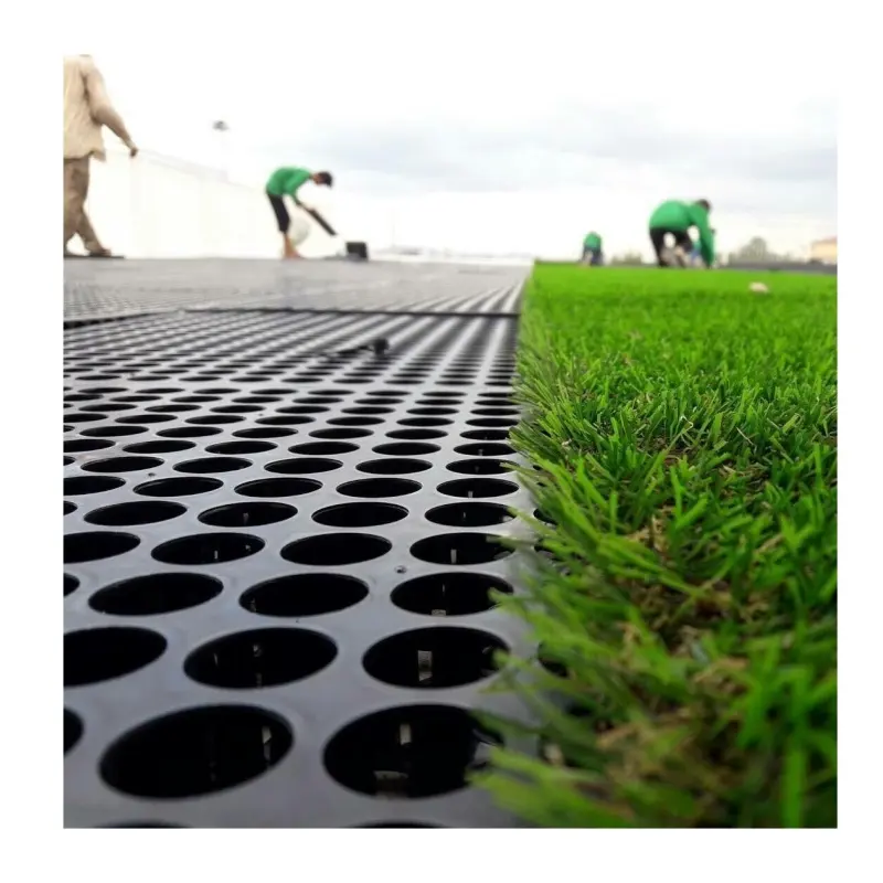 500X500mm Drainage Cell Black Green for Roofing Garden