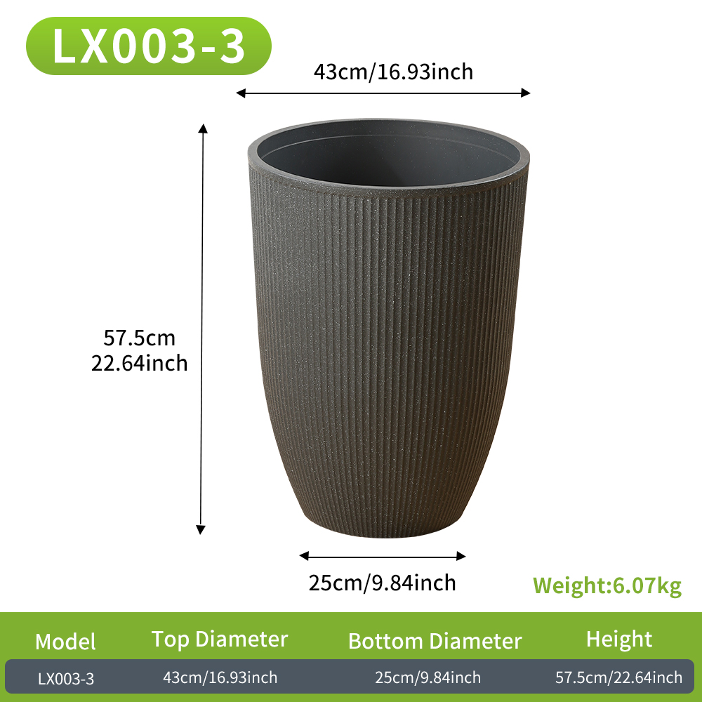 LX003-3 Gris Foncé