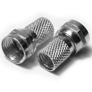rg6连接器中国制造高品质F公连接器防水压缩RG6有线电视连接器电子附件 - Product Image 1
