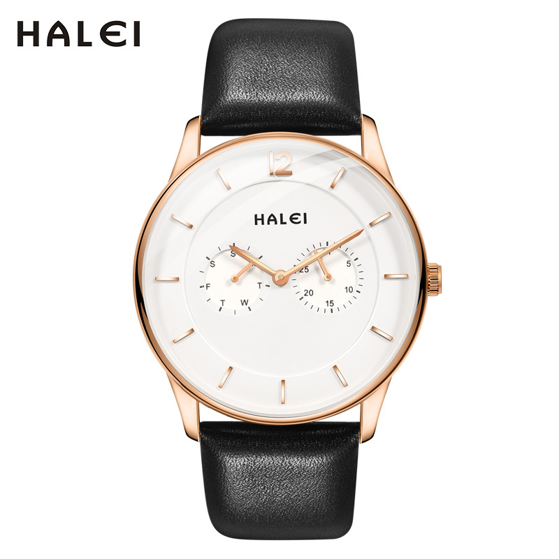 Black and Rose Gold White
