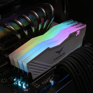 T-FORCE di squadra DELTA RGB DDR4 3200 64GB (32 gx2) 16GB (2x8GB) CL16 bianco Overclocking modulo di memoria Desktop DDR4 ram - Product Image 3