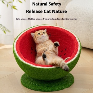 Integrated Cat Toy Anti-Scratch Board Sisal Rope Nest Climbing Rack No <strong>Scrap</strong> Cat Basin Scratcher Cat Trees Scratcher Product - Product Image 4