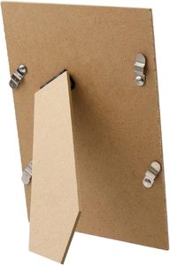 5 "x 7" MDF resim çerçevesi şövale geri fotoğraf için DIY masa karton arkaları cam çerçeveler için fotoğraflar fayans sanat - Product Image 4