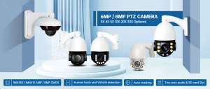 <strong>IP</strong> 4K 8MP 33X <strong>PTZ</strong> Speed Dome Human Detection 4 Inch Mini <strong>PTZ</strong> IMX415 IP66 Waterproof Outdoor <strong>IP</strong> Camera - Product Image 5