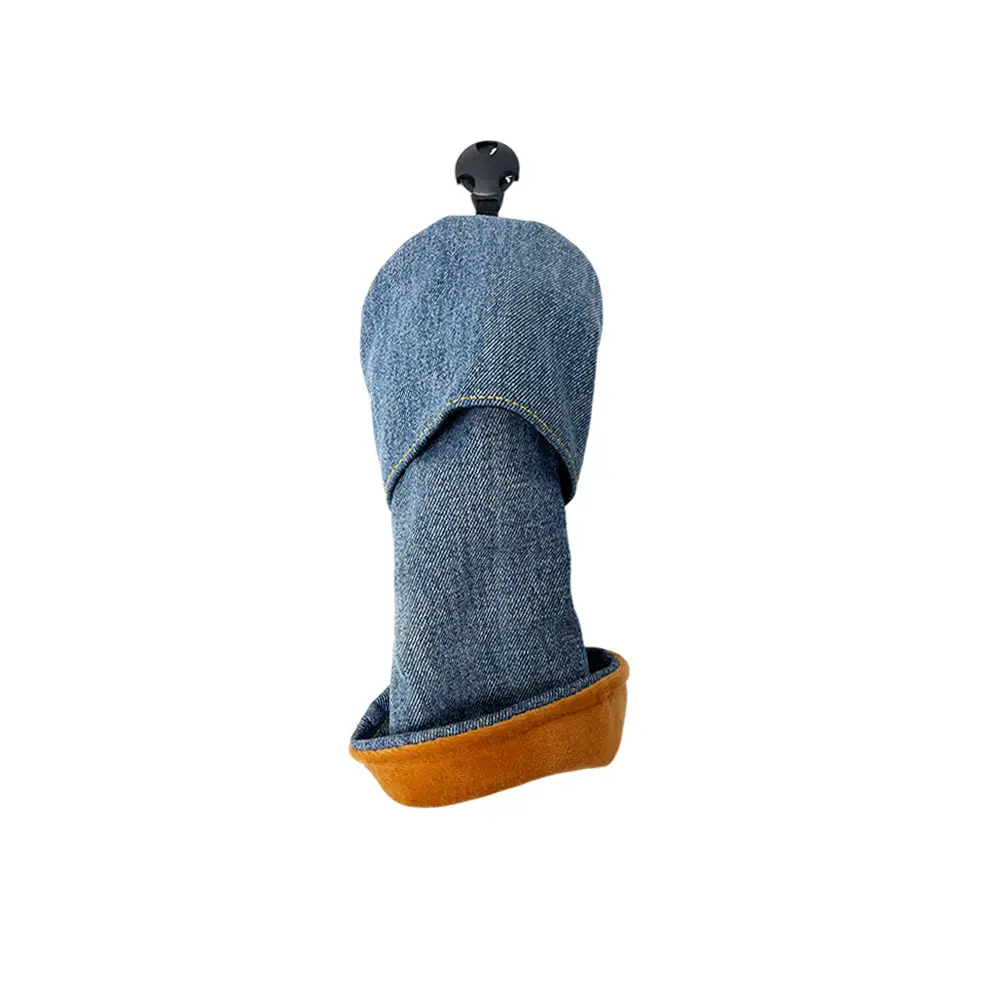 High Quality Waterproof Golf Driver Head Cover OEM Custom Made Denim Jeans Style Factory Price Accessories