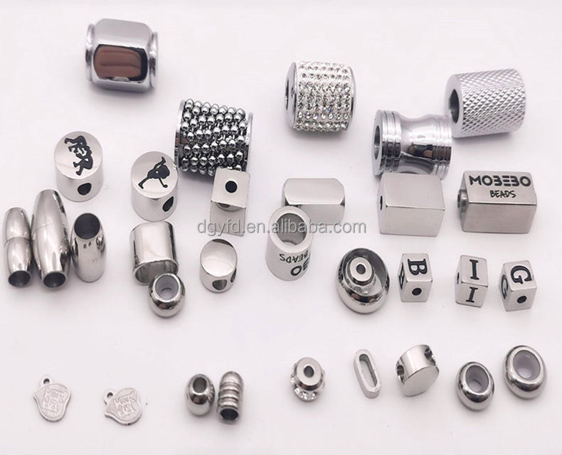 Diverses perles de bijoux